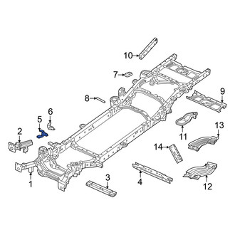 Ram OE - Left Engine Mount Bracket