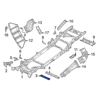 Ram OE - Front Frame Crossmember