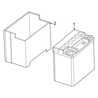 Ram OE - Electrical - Battery (Auxiliary, Conventional), (Big Horn / Laramie / Limited / Limited Longhorn / Lone Star / Rebel / RHO / Special Service / Tradesman / Tradesman HFE / Tungsten / Warlock)
