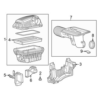 Ram OE - Engine - Air Intake (3.6L)