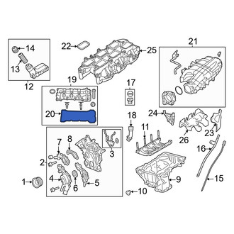 Ram OE - Right Engine Valve Cover Gasket