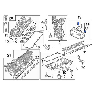 Ram OE - Engine Oil Cooler Seal Kit