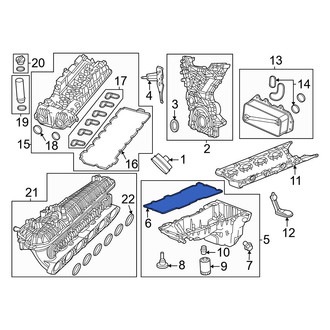 Ram OE - Engine Oil Pan Gasket