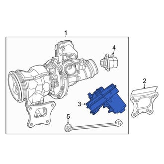 Ram OE - Front Turbocharger Wastegate Actuator