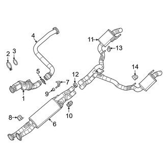 Ram OE - Exhaust System - Exhaust Components