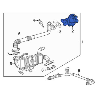 Ram OE - Exhaust Gas Recirculation (EGR) Valve