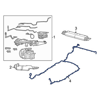 Ram OE - Front Air Suspension Compressor Line