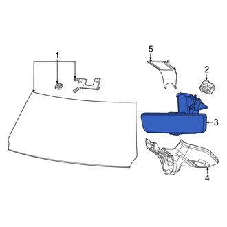 Ram OE - Front Interior Rear View Mirror