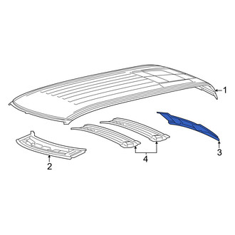 Ram OE - Rear Roof Header Panel