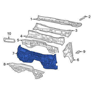 Ram OE - Front Inner Engine Compartment Insulation