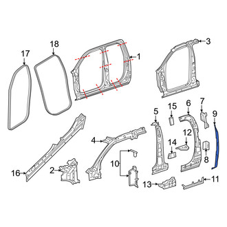 Ram OE - Right Uniside Reinforcement