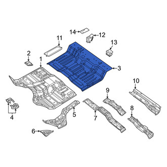 Ram OE - Front Floor Pan