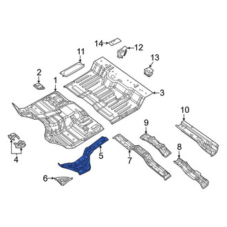Ram OE - Front Left Floor Support