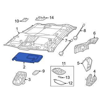 Ram OE - Left Sun Visor