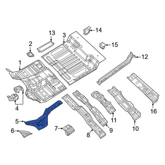 Ram OE - Front Left Floor Support