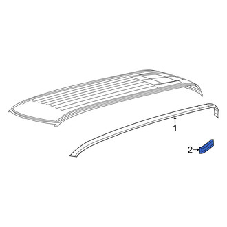 Ram OE - Rear Left Body Trim Molding