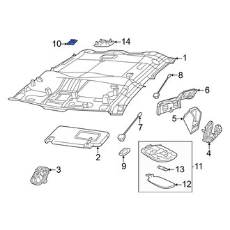 Ram OE - Upper Speaker Cover
