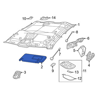 Ram OE - Left Sun Visor