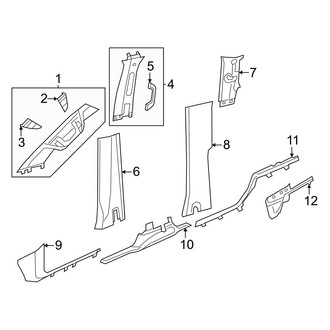 Ram OE - Cab - Interior Trim (Pillars & Floor)
