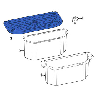 Ram OE - Floor Storage Compartment Lid