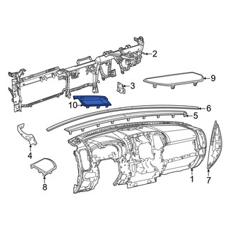 Ram OE - Upper Instrument Panel Bezel