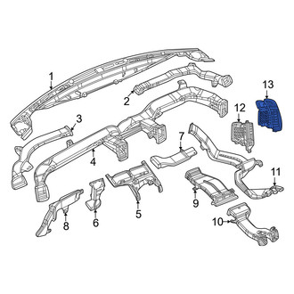 Ram OE - Front Left Dashboard Air Vent