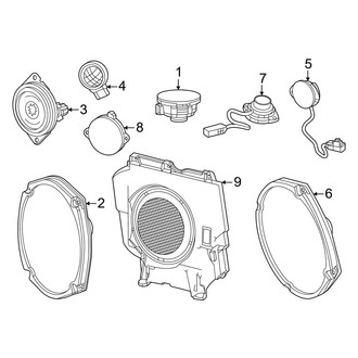 Ram OE - Instrument Panel - Sound System (Speakers)