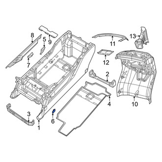 Ram OE - Front Console Cap