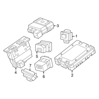 Ram OE - Console - Electrical Components