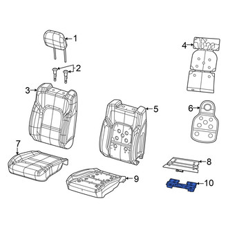 Ram OE - Front Right Upper Climate Controlled Seat Duct