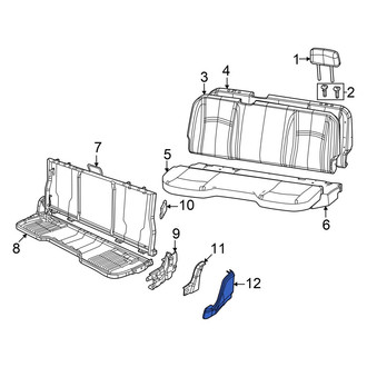 Ram OE - Rear Left Seat Trim Panel