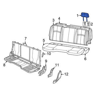 Ram OE - Rear Left Headrest