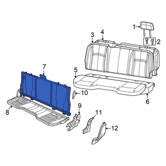 Ram OE - Rear Seat Back Frame