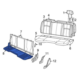Ram OE - Rear Seat Frame