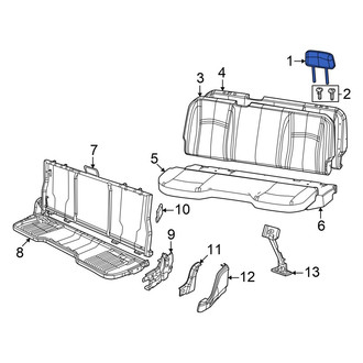 Ram OE - Rear Left Headrest