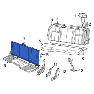 Ram OE - Rear Seat Back Frame