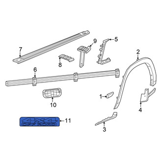Ram OE - Rear Truck Bed Decal