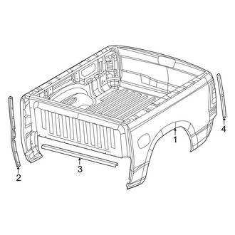 Ram OE - Pick Up Box - Box Assembly