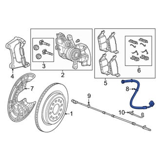 Ram OE - Rear Right Brake Hydraulic Hose