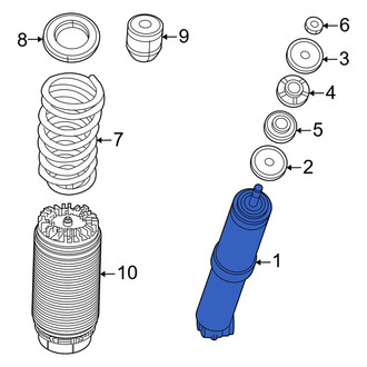 Ram OE - Front Right Suspension Shock Absorber
