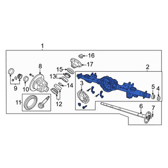 Ram OE - Rear Differential Housing