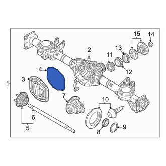 Ram OE - Rear Axle Housing Cover Gasket