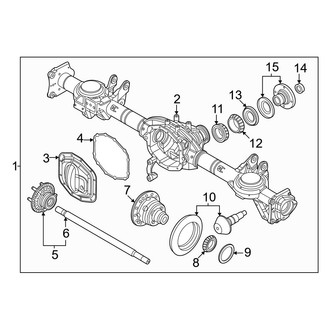 Ram OE - Rear Suspension - Axle & Differential