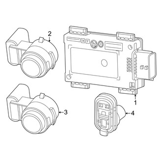 Ram OE - Rear Bumper - Electrical Components