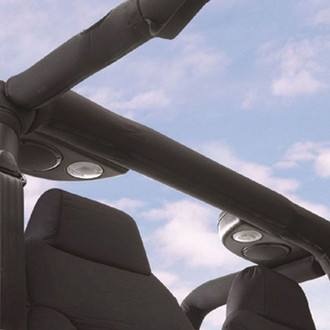 Rampage® - Black Diamond Roll Bar Pad and Cover Kit