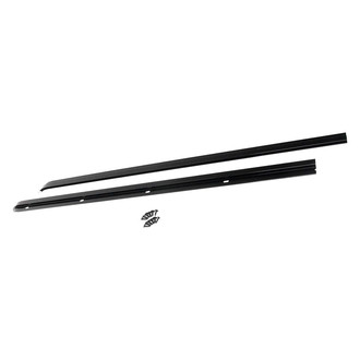 Rampage® - Black Windshield Channel