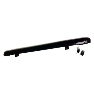 Rampage® - Black Windshield Channel
