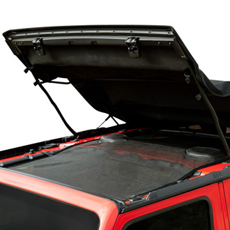 Rampage® - Black Mesh Shade Top