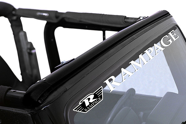Rampage® - Acoustic Brief Header Mount/California Brief Jeep Wrangler 1997-2006