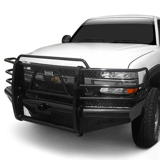 Ranch Hand® - Legend Series Full Width Black Powder Coated Front HD Bumper with Full Grille Guard
